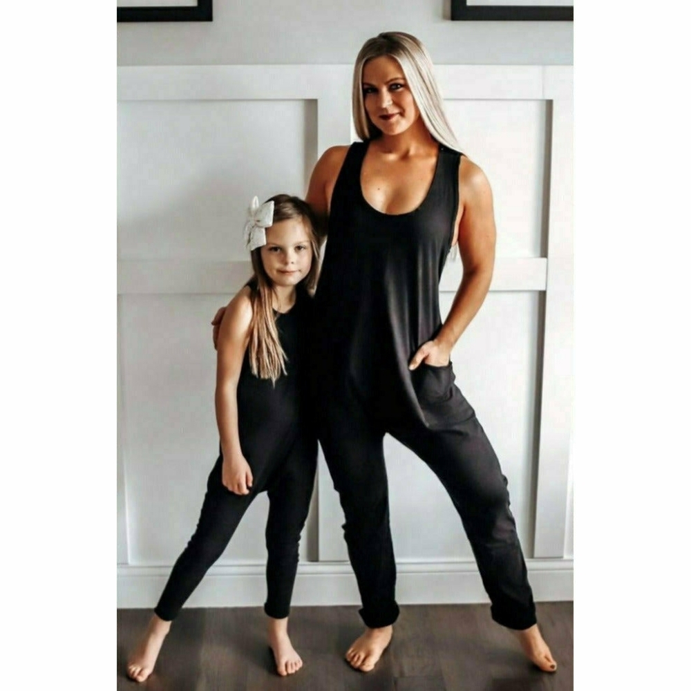 Be Mi Los Angeles Black Romper